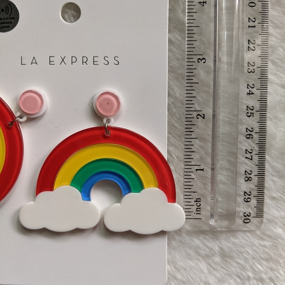 🎉 3/$25🎉 Rainbow 🌈 Earrings - Picture 5 of 5